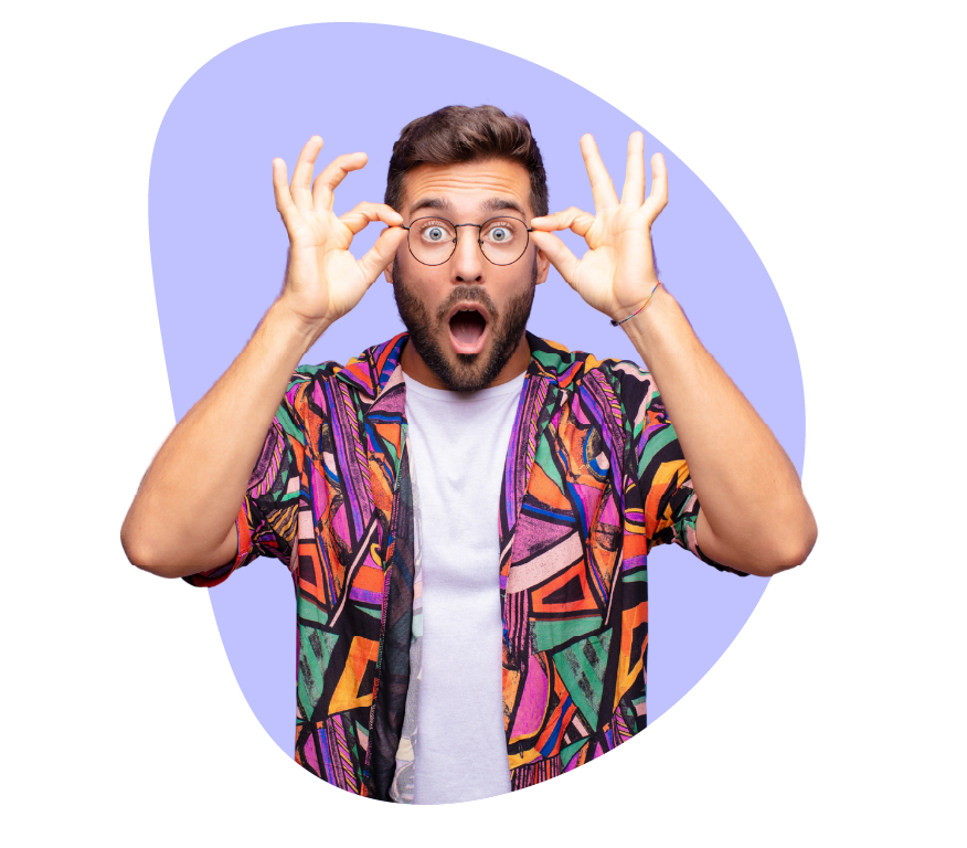 Homme lunette