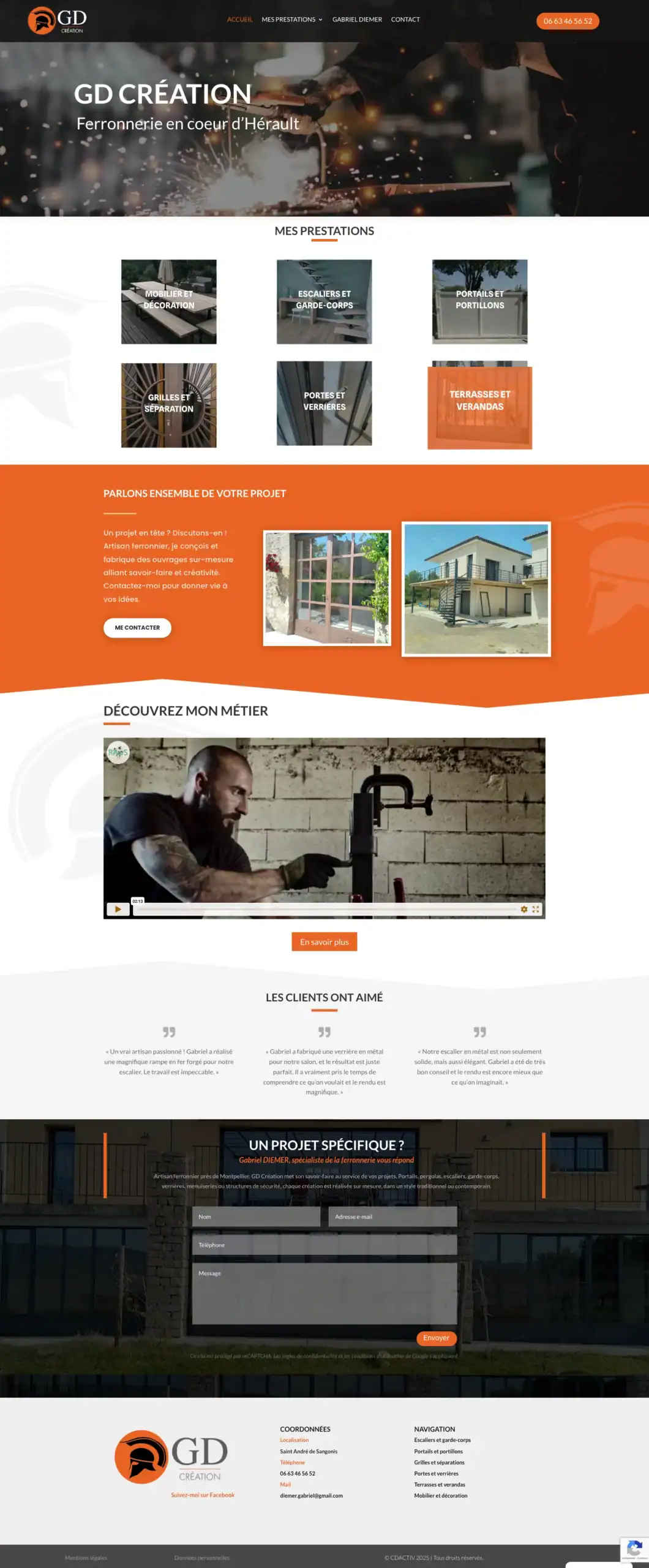 Site-ferronier-gd-creation-cdactiv