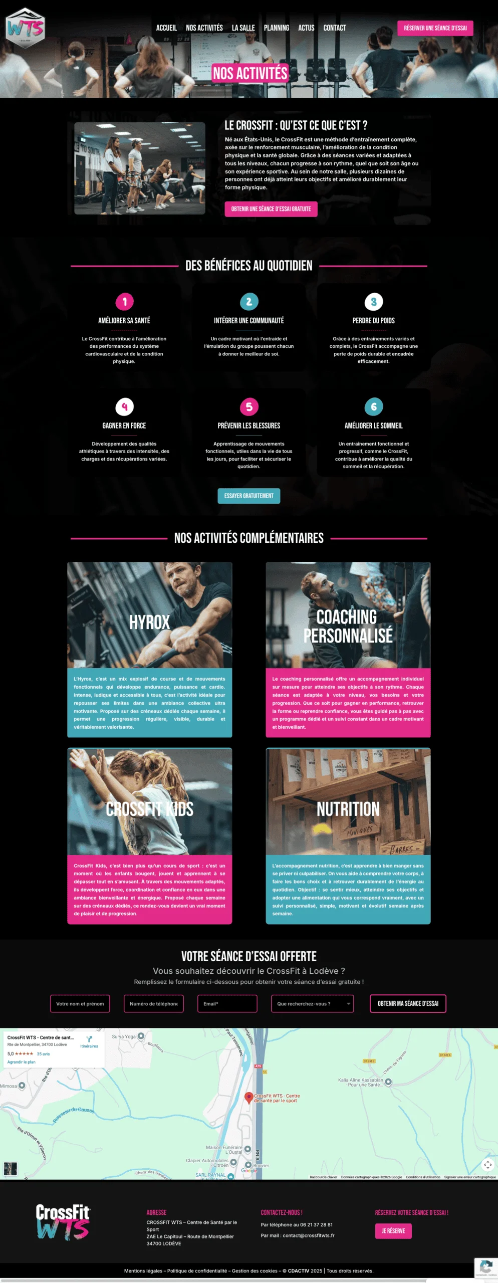 site-internet-Crossfit-WTS-CDACTIV